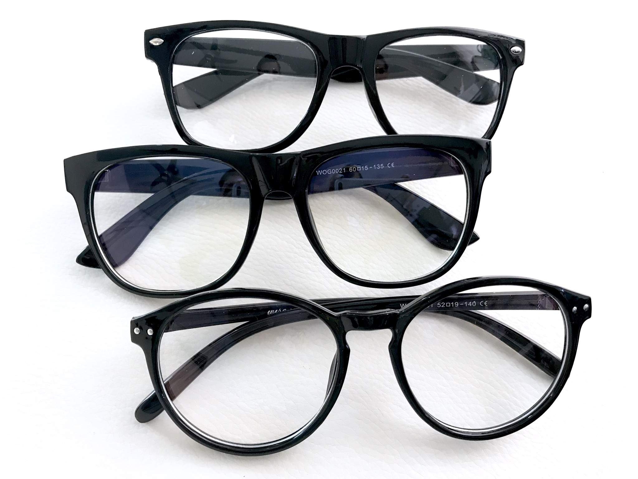 Dioptria nélküli kocka női férfi divat szemüveg